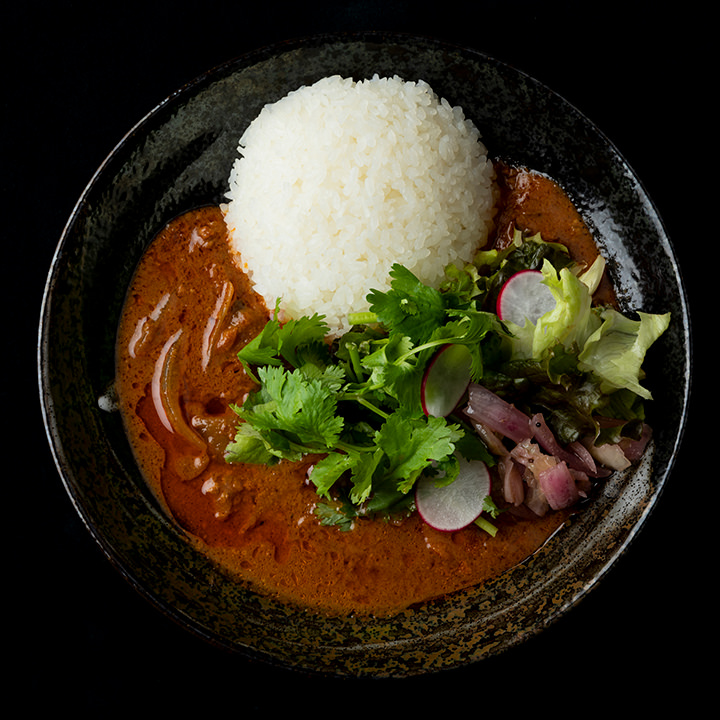 巡りカレー（プレーン）やや辛口